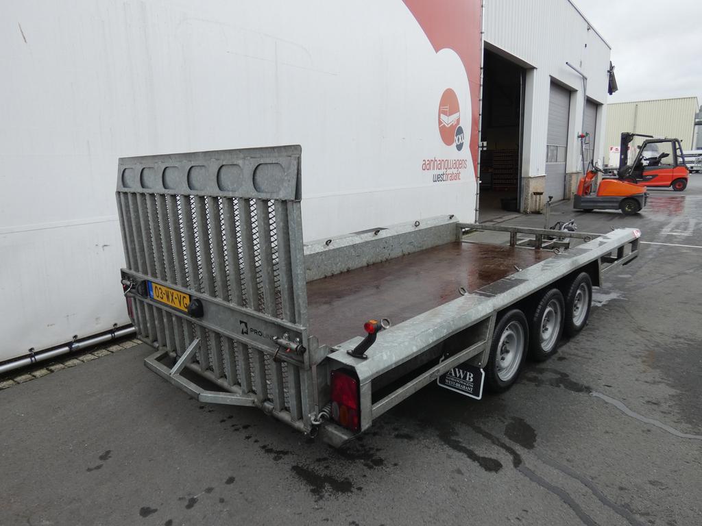 Proline Machinetransporter tridemas 400x180cm 3500kg